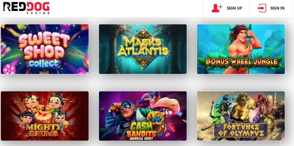  Red Dog Casino Games