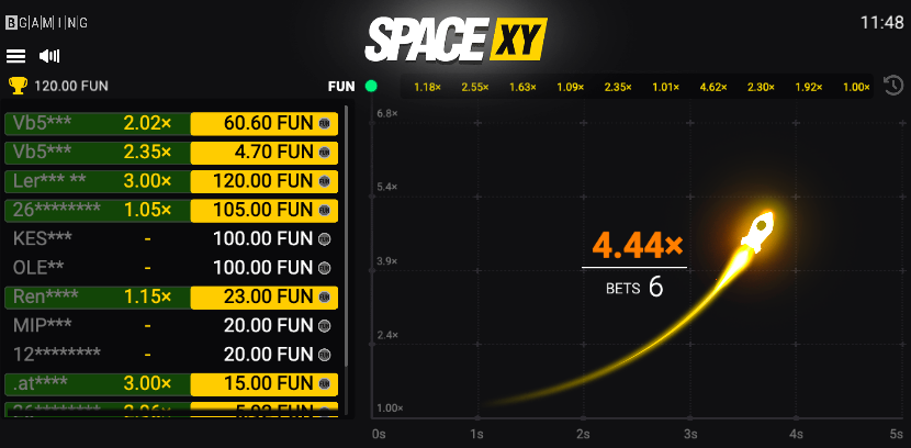 Space XY гра