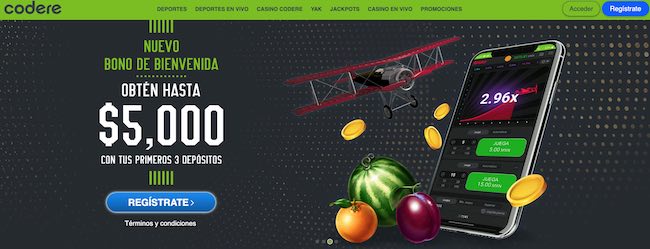 Aviator at Codere Online Casino