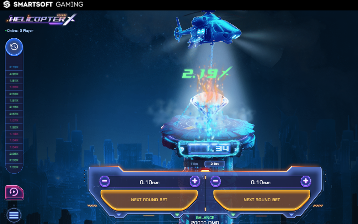 Helicopter X - New Crash game